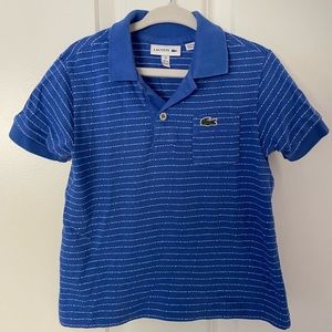 Boy’s 3T Lacoste Cotton Polo